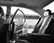 BUSINESS TAXI Olkusz Mercedes W211, wnętrze